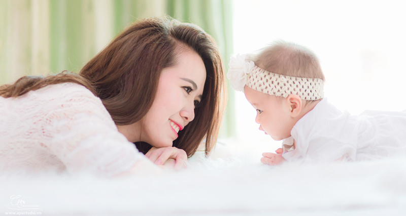 mẹ và bé